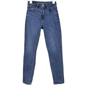 American Eagle Blue Jeans Stretch Denim Size 6 Long Women's
